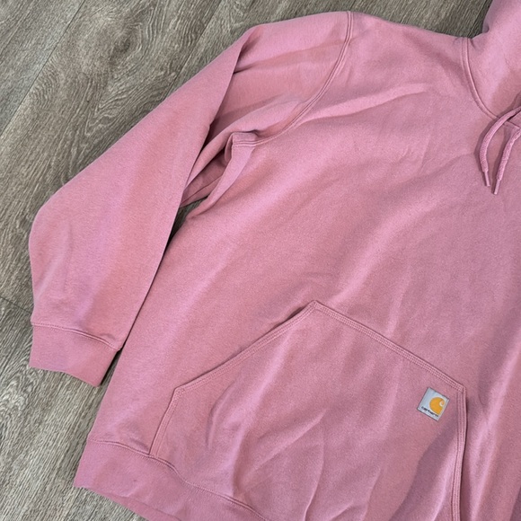 Carhartt pink loose fit hoodie TS0288-M men’s sz XL - Picture 3 of 11